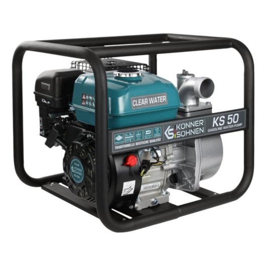 Wasserpumpe Könner & Söhnen KS 50 Benzin 50 bar 30000 l/h