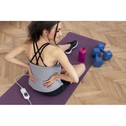 Heizdecke TrueLife TLHB0403 Grau 100W 40 x 30 cm Timer Schnellheizung