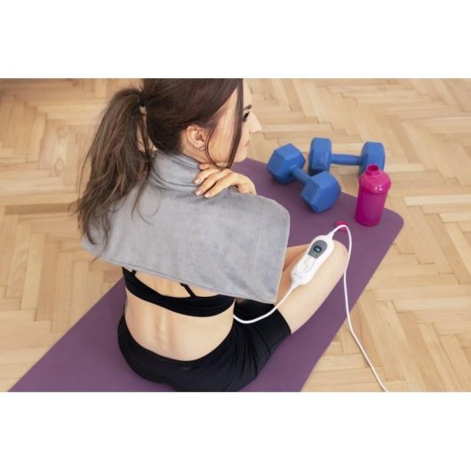 Heizdecke TrueLife TLHB0403 Grau 100W 40 x 30 cm Timer Schnellheizung