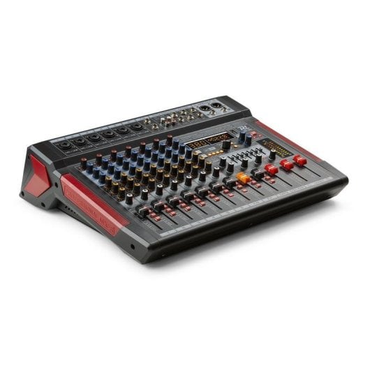 Mezclador de audio Power Dynamics PDM-T804 8 canales pantalla USB EQ 7 bandas