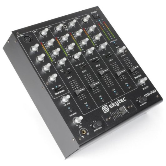 Mezclador de audio Vonyx STM-7010 4 canales negro profesional