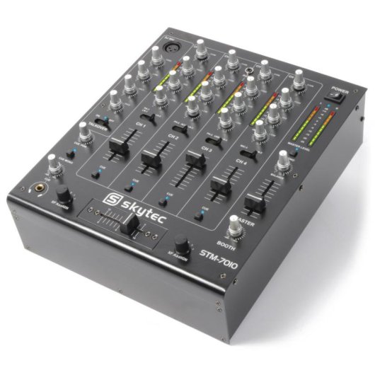 Mezclador de audio Vonyx STM-7010 4 canales negro profesional