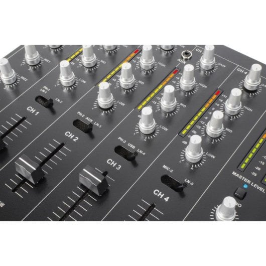Mezclador de audio Vonyx STM-7010 4 canales negro profesional