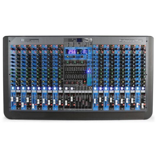 Mezclador de audio Power Dynamics PDM-S2004 20 canales doble uso profesional