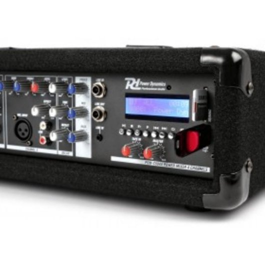 Mezclador Power Dynamics PDM-C804A 4 canales con amplificador y ecualizador