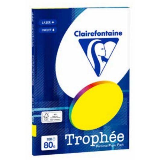 Carta Claire Fontaine 4105C A4 80 g/m² Verde 100 fogli FSC doppia faccia