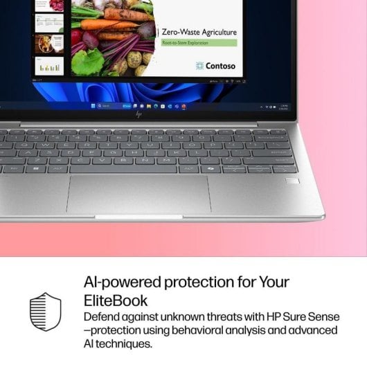 HP EliteBook 6 G1i Laptop 13,3" Intel Core Ultra 5 225U 16 GB Intel Grafik 512 GB SSD Windows 11 Pro Tastatur mit Hintergrundbeleuchtung