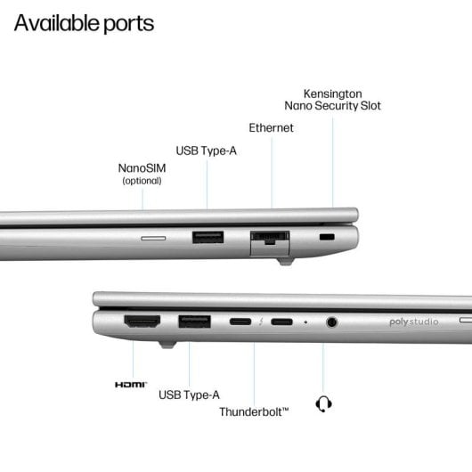 Laptop HP EliteBook 6 G1i 13,3" Intel Core Ultra 7 32GB 1TB SSD Intel Graphics Windows 11 Pro