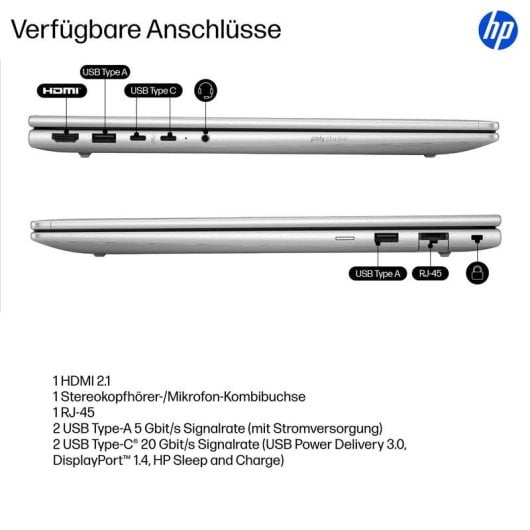 Laptop HP ProBook 4 G1i 16" Intel Core Ultra 5 24GB 512GB SSD Intel Graphics Windows 11 Pro