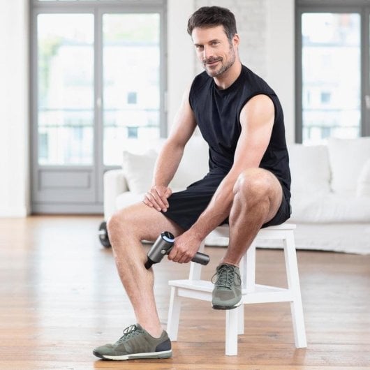 Massajador Medisana MG 500 Shiatsu Portátil 4 Cabeças Preto Cinzento Bateria