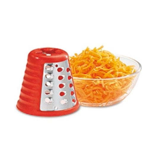 Rallador elétrico Moulinex DJ756G 150W Vermelho Branco fácil limpeza armazenamento cabo