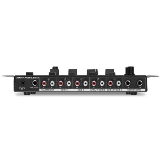 Mezclador de audio Vonyx STM3025B 4 canales compacto negro