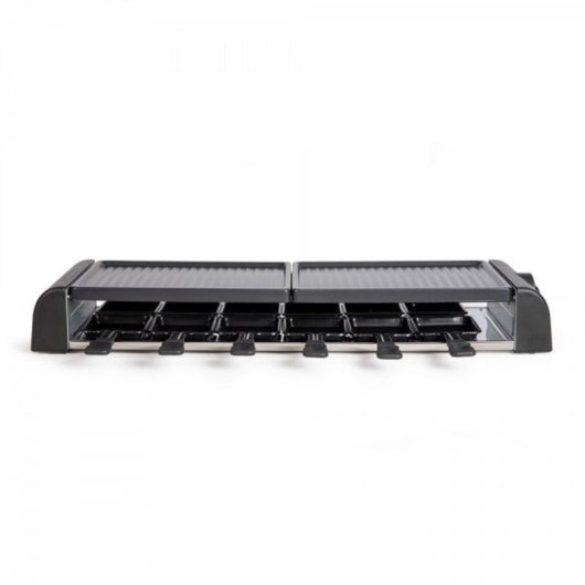 Parrilla Livoo DOC185 12 personnes métal noir surface 325 x 230 mm 1800 W