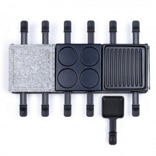 Gril électrique Livoo DOC234 métal noir antiadhésif 1650 W rectangulaire