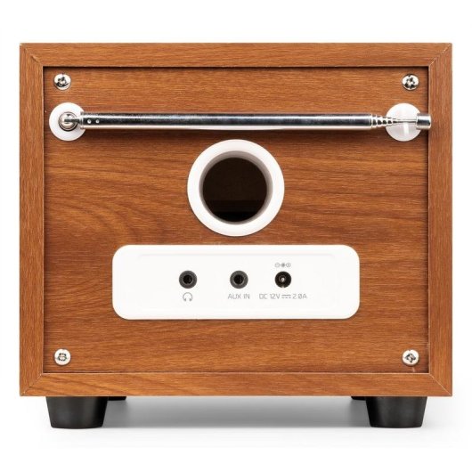 Radio Audizio Vieste SI Internet Digital 60 W Bluetooth Pantalla TFT 2.8" Marrón Plata