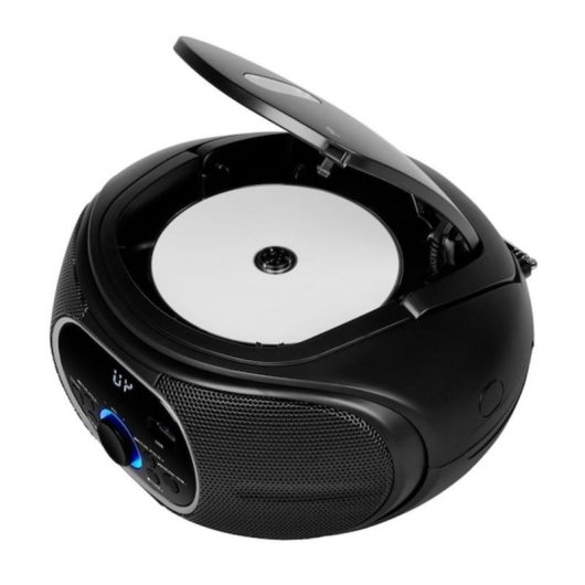 Radio MEDION LIFE E65711 Portable LCD FM AM 24W 2 voies USB MP3 Noir