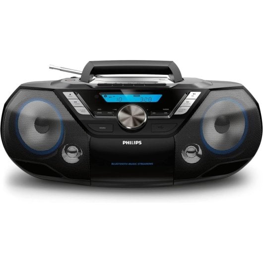 Tragbares Stereo-System Philips AZB798T/12 12W RMS Bluetooth DAB+ CD USB Kassette