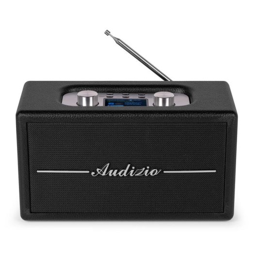 Radio portátil Audizio Tune60-BK DAB+ FM Bluetooth LCD 2.4" MicroSD Negro
