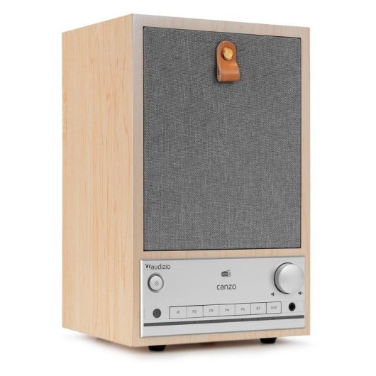 Radio Audizio CanzoLW Internet DAB+ FM Bluetooth Wi-Fi Pantalla LCD 2.4" Natural