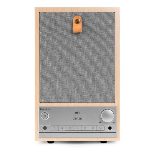 Radio Audizio CanzoLW Internet DAB+ FM Bluetooth Wi-Fi Pantalla LCD 2.4" Natural
