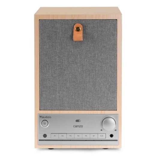 Radio Audizio CanzoLW Internet DAB+ FM Bluetooth Wi-Fi Pantalla LCD 2.4" Natural