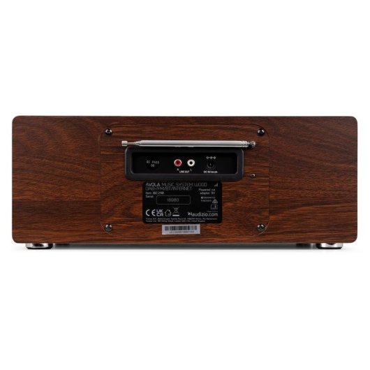 Radio Audizio Avola WD Internet DAB+ FM Bluetooth 60 W LCD