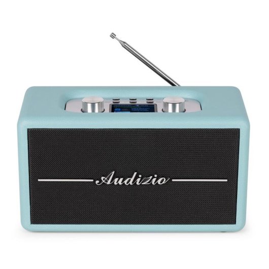 Radio portátil Audizio Tune60-BL digital DAB+ FM Bluetooth pantalla LCD azul