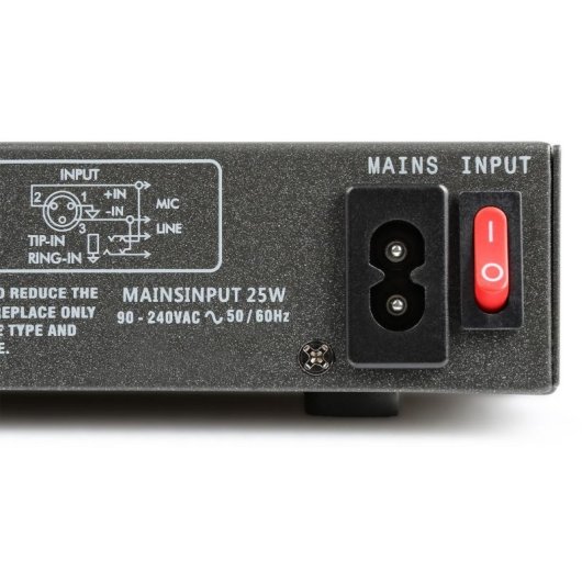 Mezclador de audio Vonyx VMM-F401 4 canales efecto eco reproductor USB