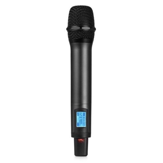 Micrófono Power Dynamics PD220HH inalámbrico para escenario con amplio rango de frecuencia