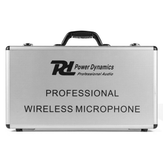 Micrófono Power Dynamics PD524B inalámbrico diadema condensador 100 canales