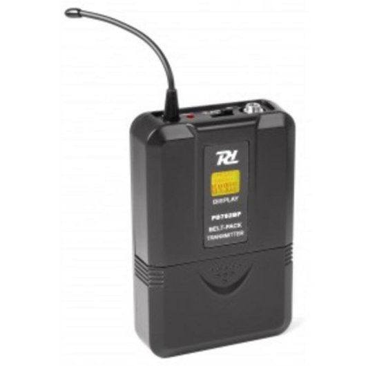 Micrófono Power Dynamics PD782BP inalámbrico UHF diadema con display LCD