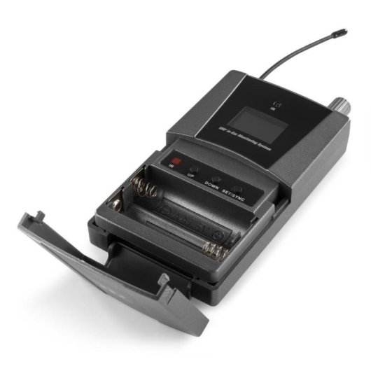 Sistema Inalámbrico Power Dynamics PD800 105 dB LCD 863-865 MHz para Monitores de Audio