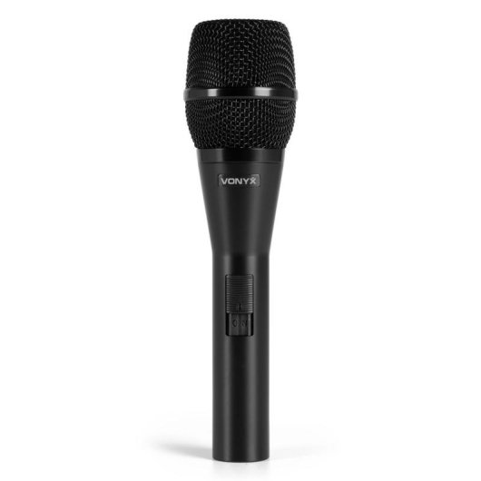 Micrófono Vonyx VDM09 XLR Condensador con Funda para Voz