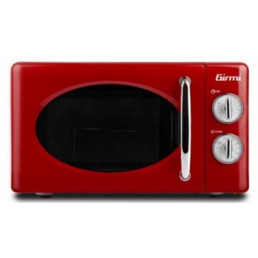 Mikrowelle Girmi FM21 20L 700W Kombi Grill Rot