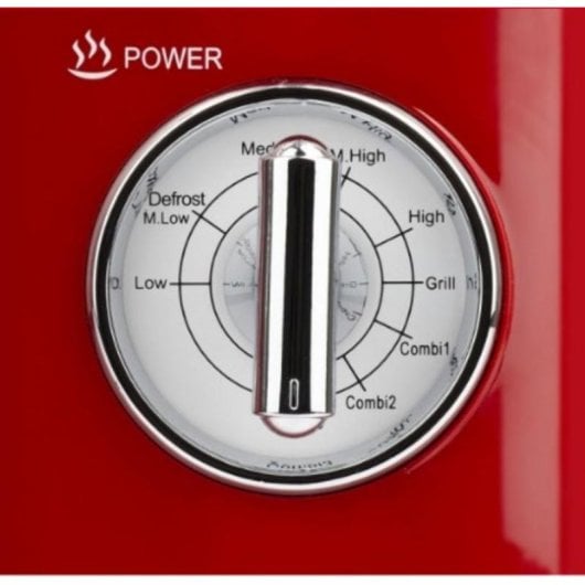 Mikrowelle Girmi FM21 20L 700W Kombi Grill Rot