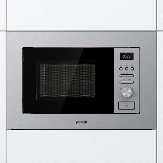 Mikrowelle Gorenje BMI201AG1X 20L 800W Edelstahl LED Display Grill
