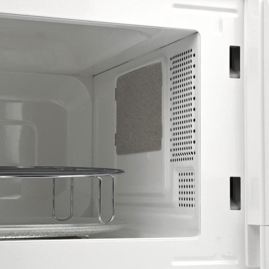 Mikrowelle Girmi FM06 20L 700W mit Grill Drehregler Weiß