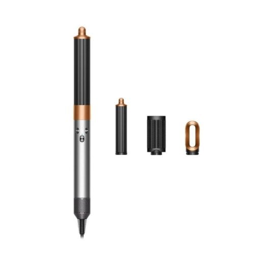 Modelador de Cabelo Profissional Dyson Airwrap Origin 1300W Iónica 3 Temperaturas 3 Acessórios Níquel Cobre