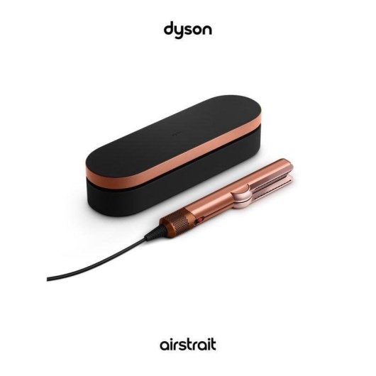 Plancha de pelo Dyson Airstrait HT01 Ámbar Secado y Alisado Vapor LCD