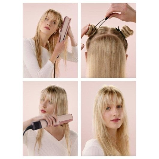 Fer à lisser Dyson Airstrait HT01 Amber Silk/Pink Champ. Édition Limitée