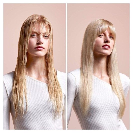 Plancha de pelo Dyson Airstrait HT01 Ámbar Secado y Alisado Vapor LCD