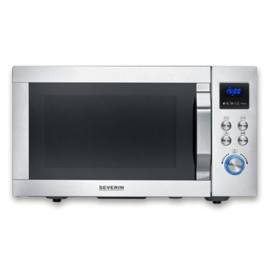 Mikrowelle SEVERIN MW 7918 25L 900W Grill Konvektion Edelstahl