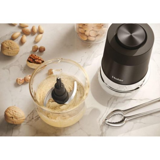 Elektrische Zerkleinerer Haier HCH5B1 011 0,5L Glasbehälter 550W Schwarz