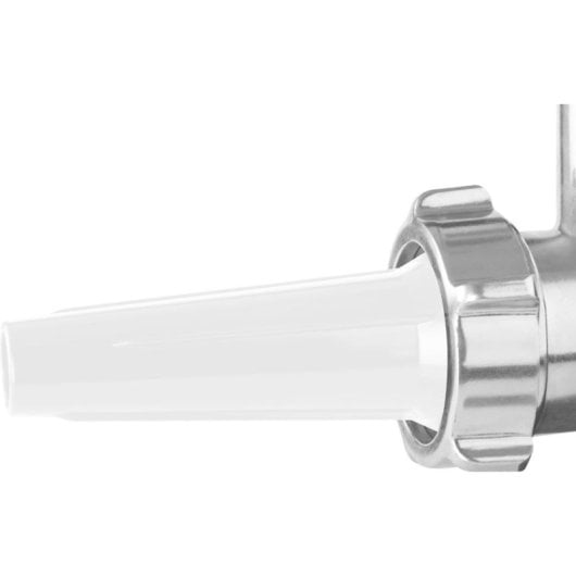 Fleischwolf ECG MG 2510 1200W Edelstahl Schwarz Weiß 4mm 8mm Scheiben