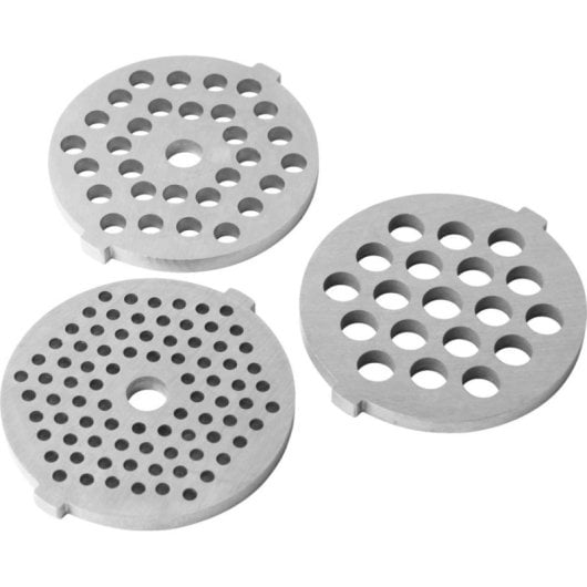 Fleischwolf ECG MG 2510 1200W Edelstahl Schwarz Weiß 4mm 8mm Scheiben