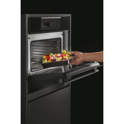 Microondas Haier I-Message Compact Series 4 HWO45NB4B0B1 34 Litros 900W con Grill y Convección