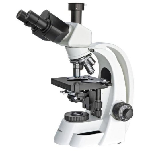 Microscopio Bresser BIOSCIENCE 40-1000X digitale binoculare halogeno AC