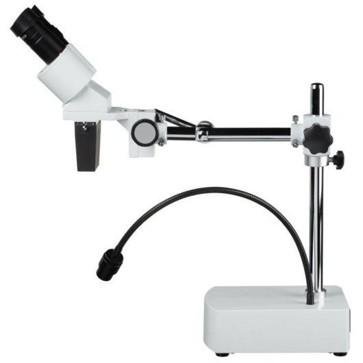Microscope Bresser ICD CS 5x-20x LED Noir Blanc 20x 5x Optique
