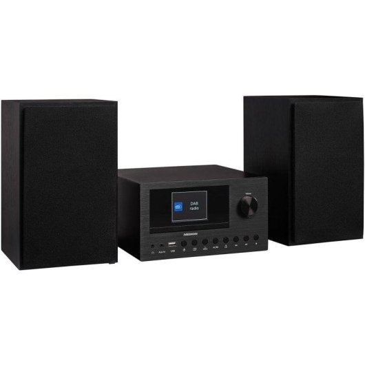 Microchaîne Medion LIFE P85003 30W RMS Bluetooth 5.0 WiFi Radio DAB+ CD