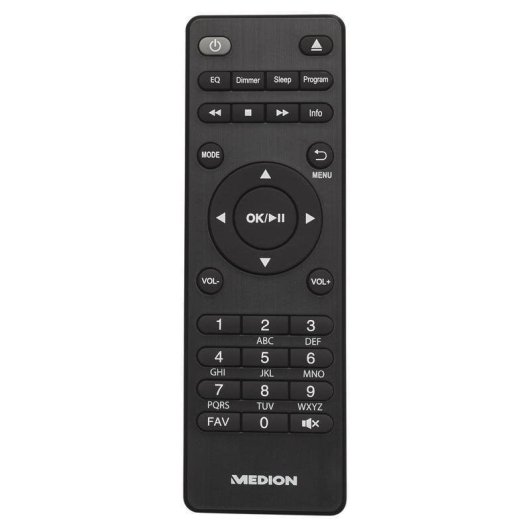 Microchaîne Medion LIFE P85003 30W RMS Bluetooth 5.0 WiFi Radio DAB+ CD
